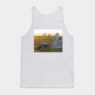 Gettysburg Battlefield Peach Orchard Area - No Lettering Tank Top